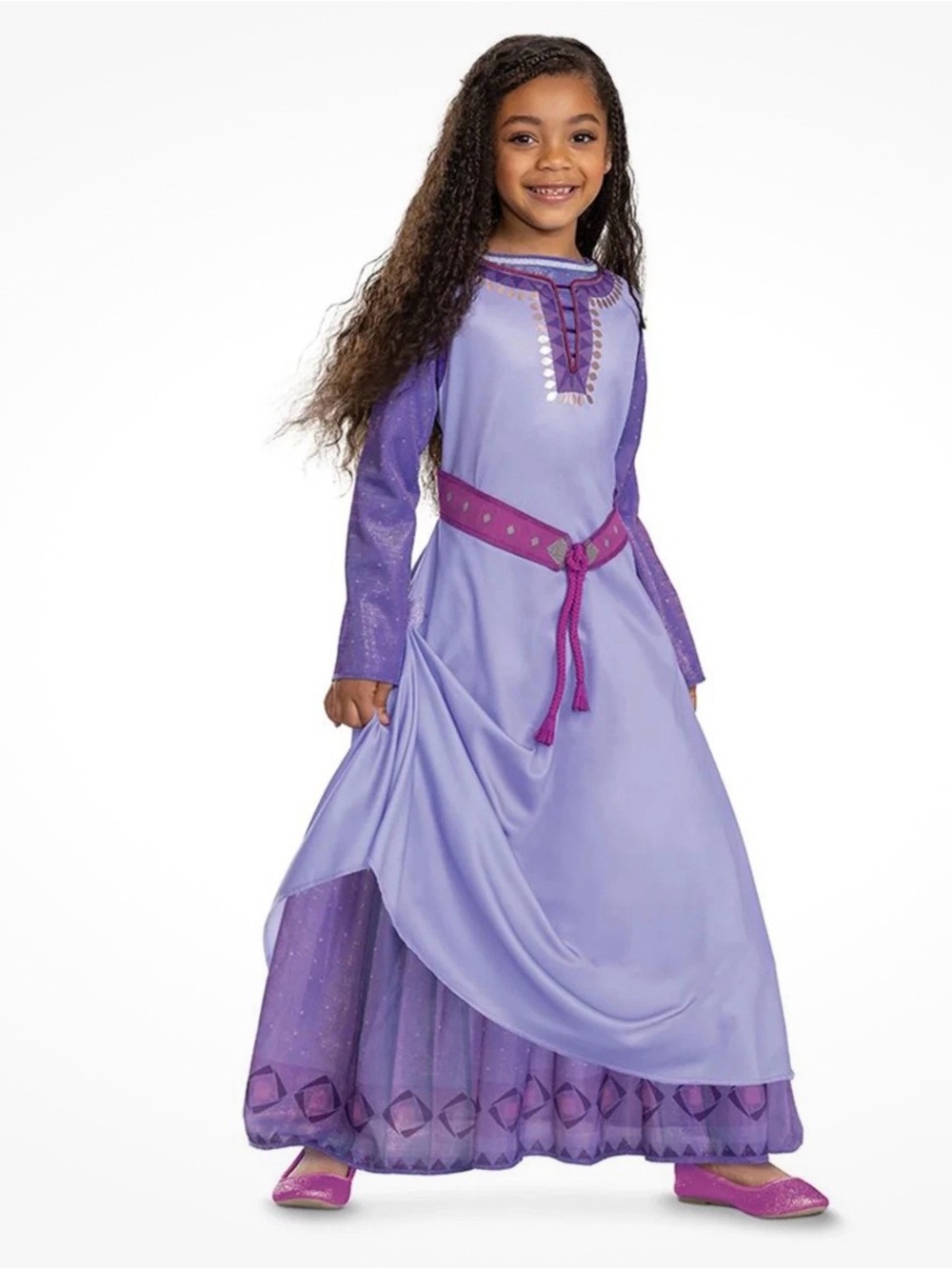 Disney Wish Asha Size S (4-6X) Deluxe Child Costume. New No Tag